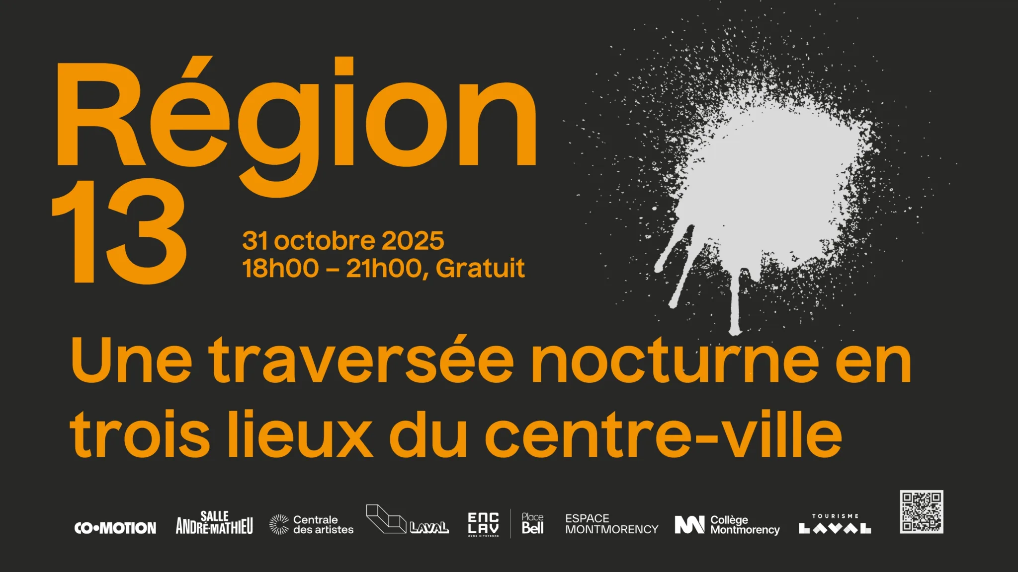 Région 13: une traversée nocturne